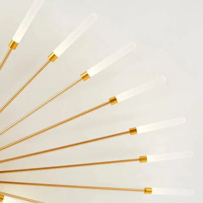 Nebula Modern Firework Ceiling Light –  Gold/Black for Bedroom Dining Room Living Room