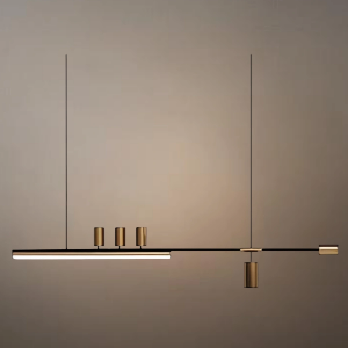 Arcato Minimalist Linear Pendant Light