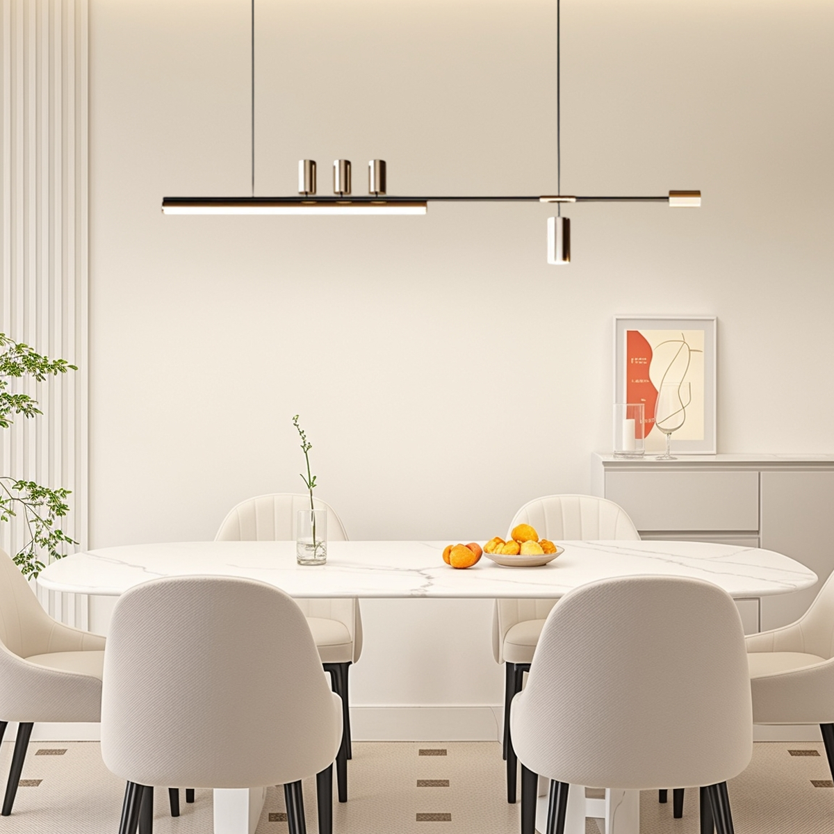 Arcato Minimalist Linear Pendant Light