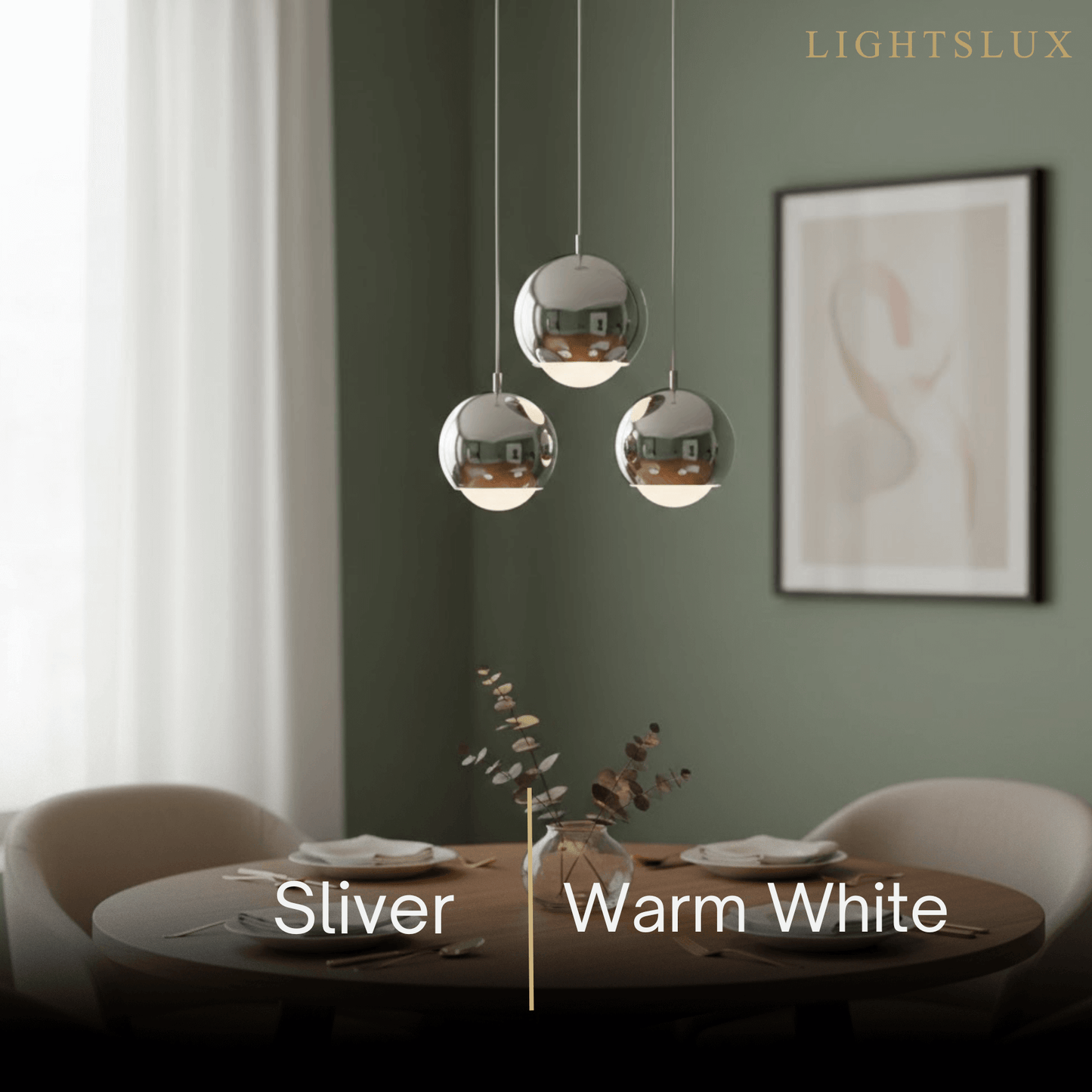 Excelis Modern Ball Pendant Light