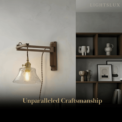 Irondale Vintage Conical Wall Lamp
