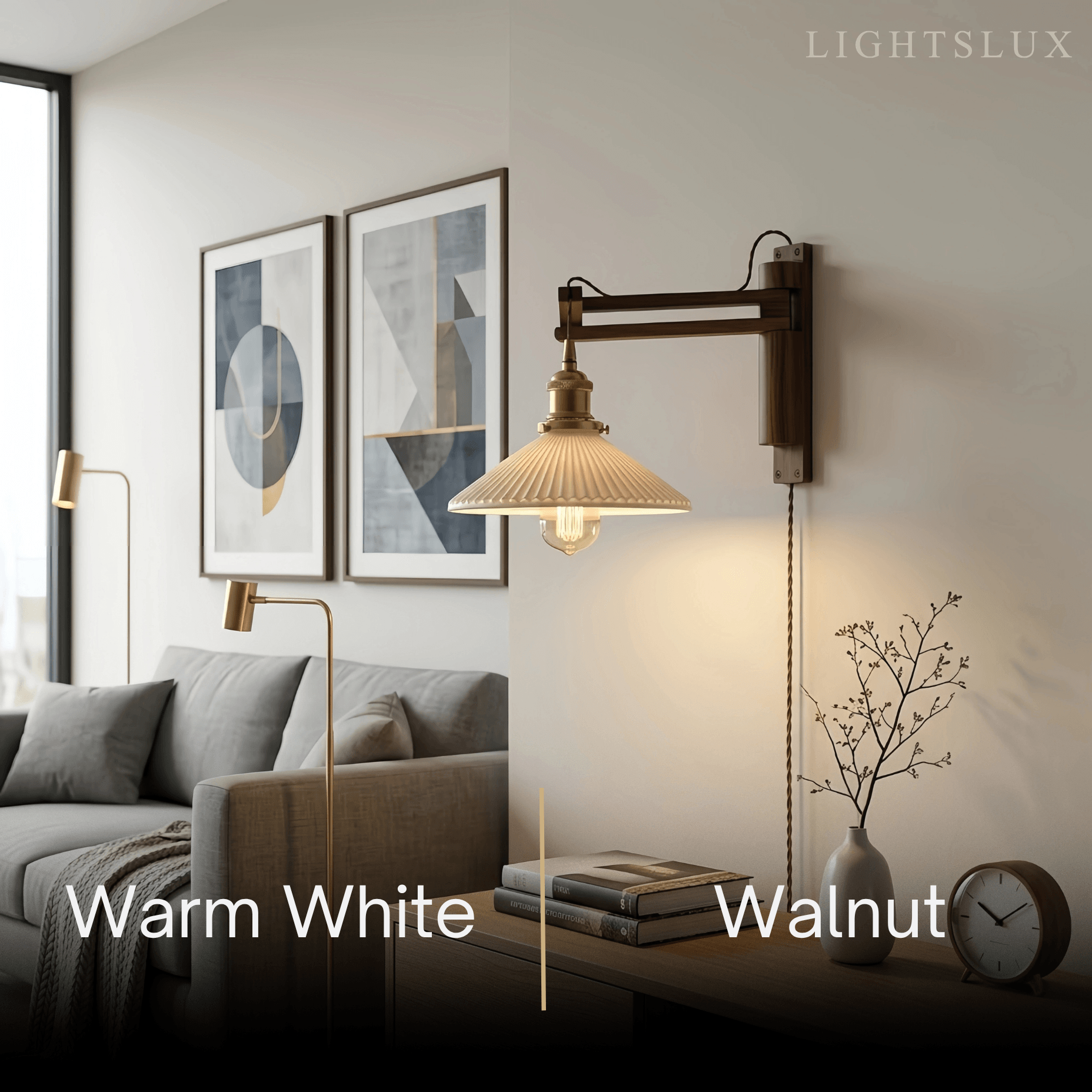 Irondale Vintage Conical Wall Lamp