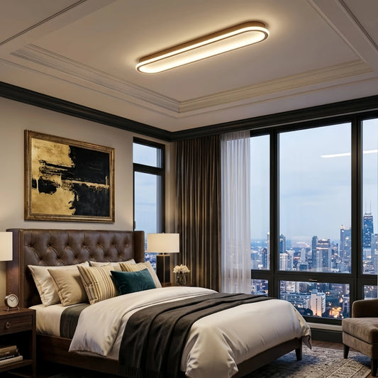 Arcato Minimalist Ceiling Light –  Bedroom