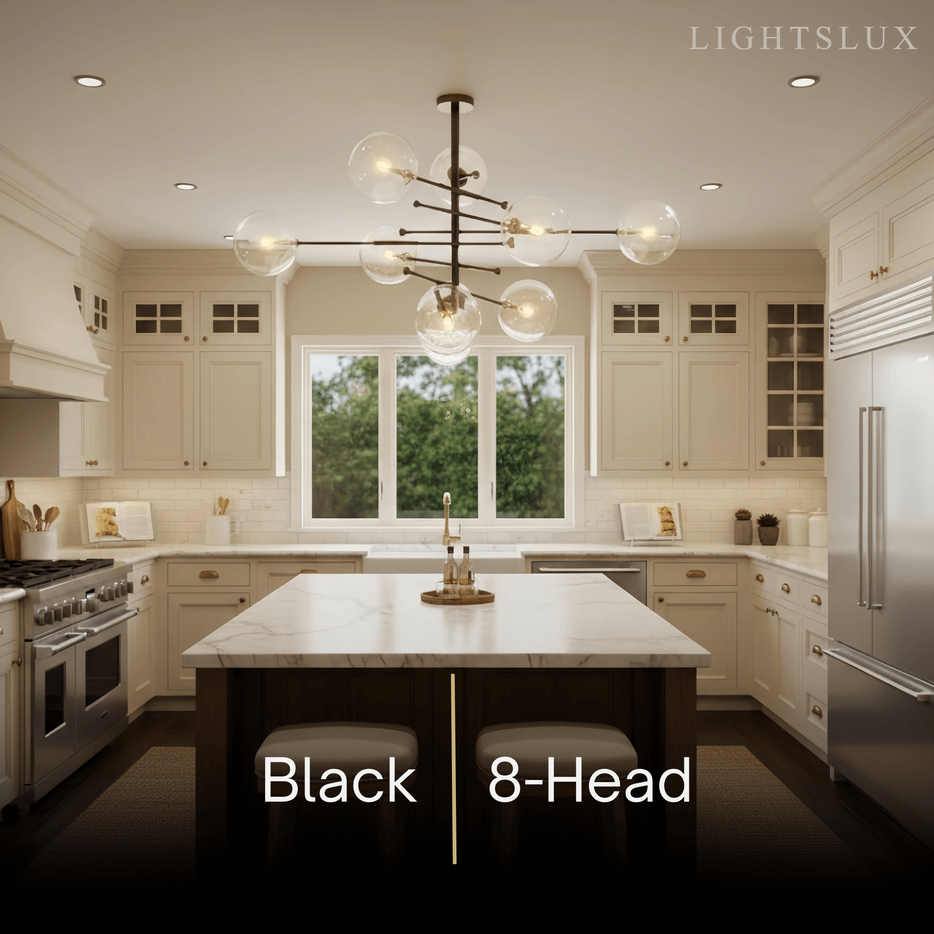 Nebula Royal Branch Glass Chandelier