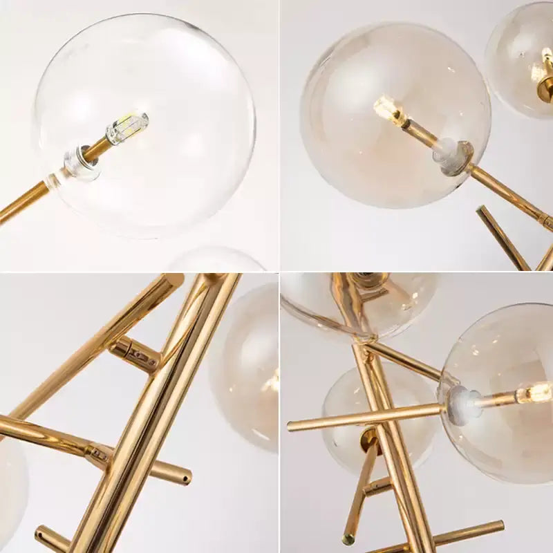 Royal Branch Glass Chandelier