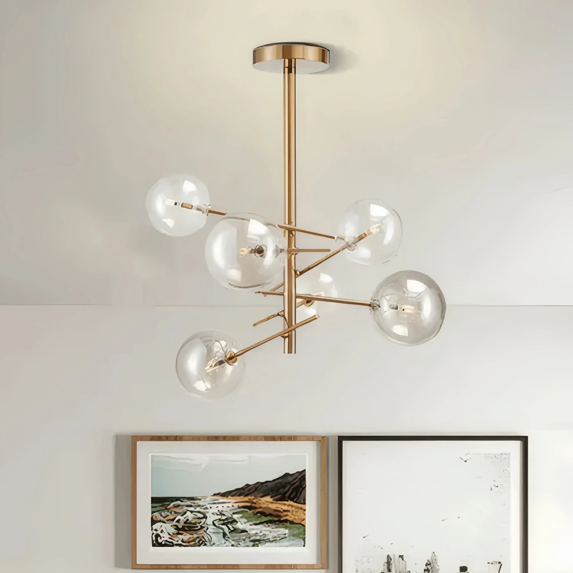 Nebula Royal Branch Glass Chandelier