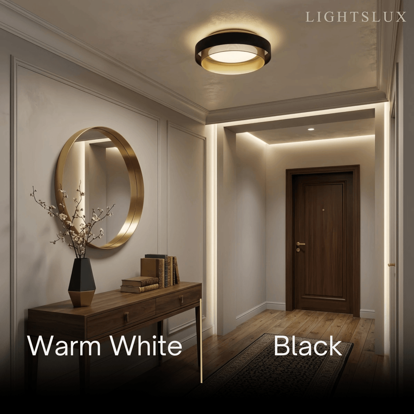 Excelis Modern Ring Ceiling Light