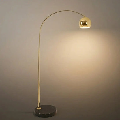 Nordic Floor Lamp - Metal in Black/Blue/Gold/Pink