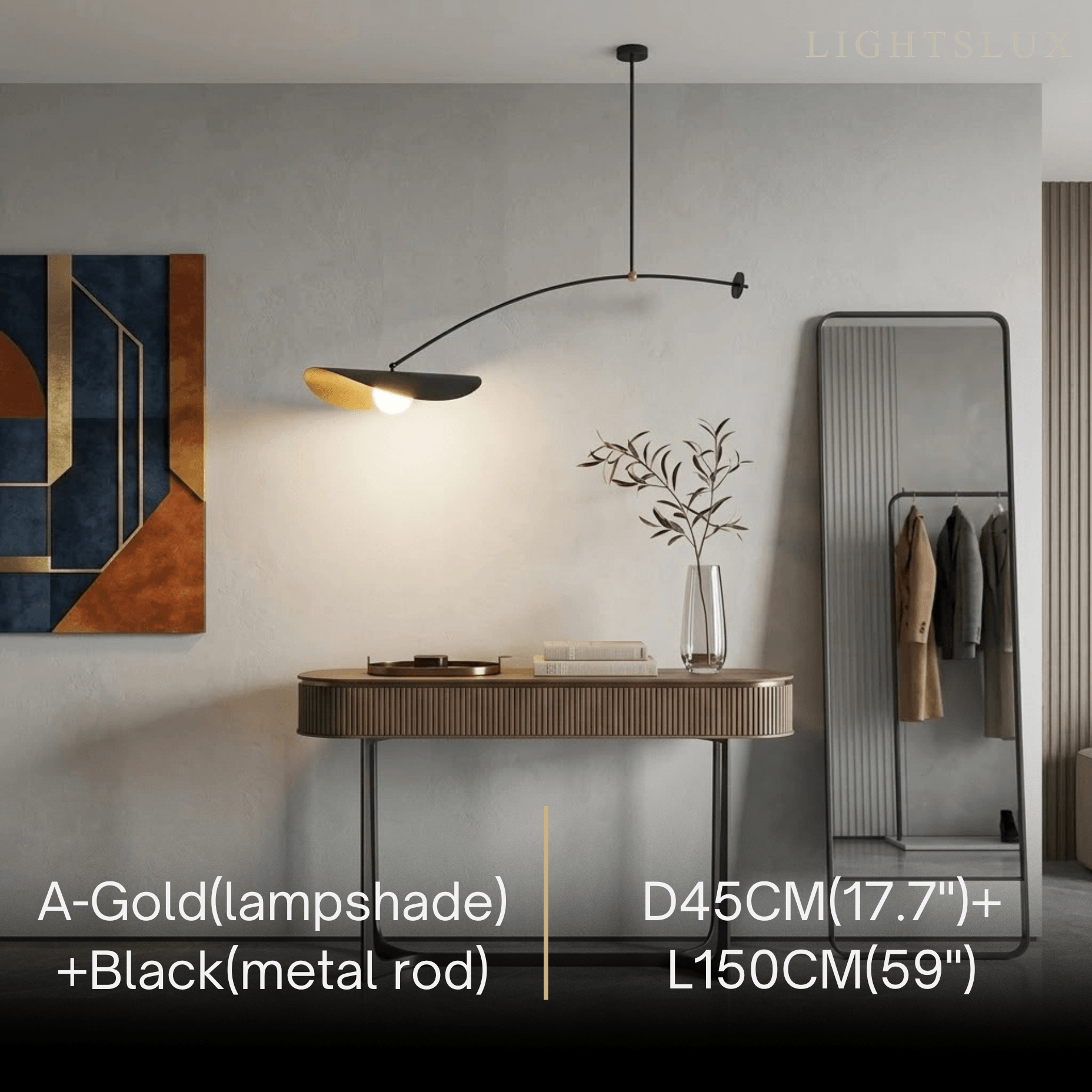 Irondale Modern Pendant Light - Black