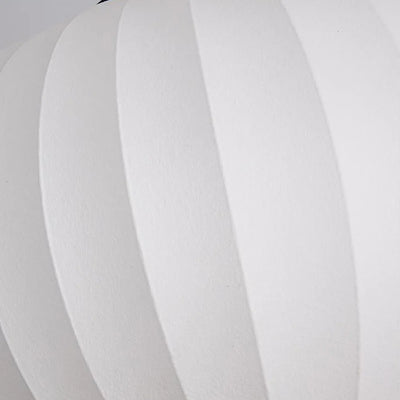 Modern Pendant Light Silk Shade