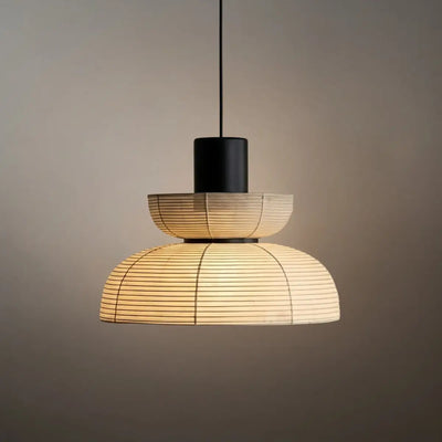 Zenno Retro Fabric Pendant Light 