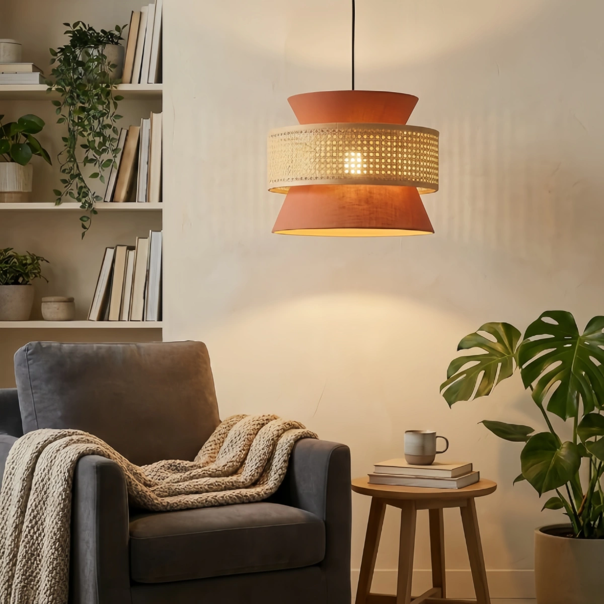 Hooded Pendant Light