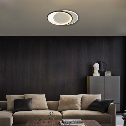 Ceiling Light – Metal & Acrylic Geometric Design for Living Room