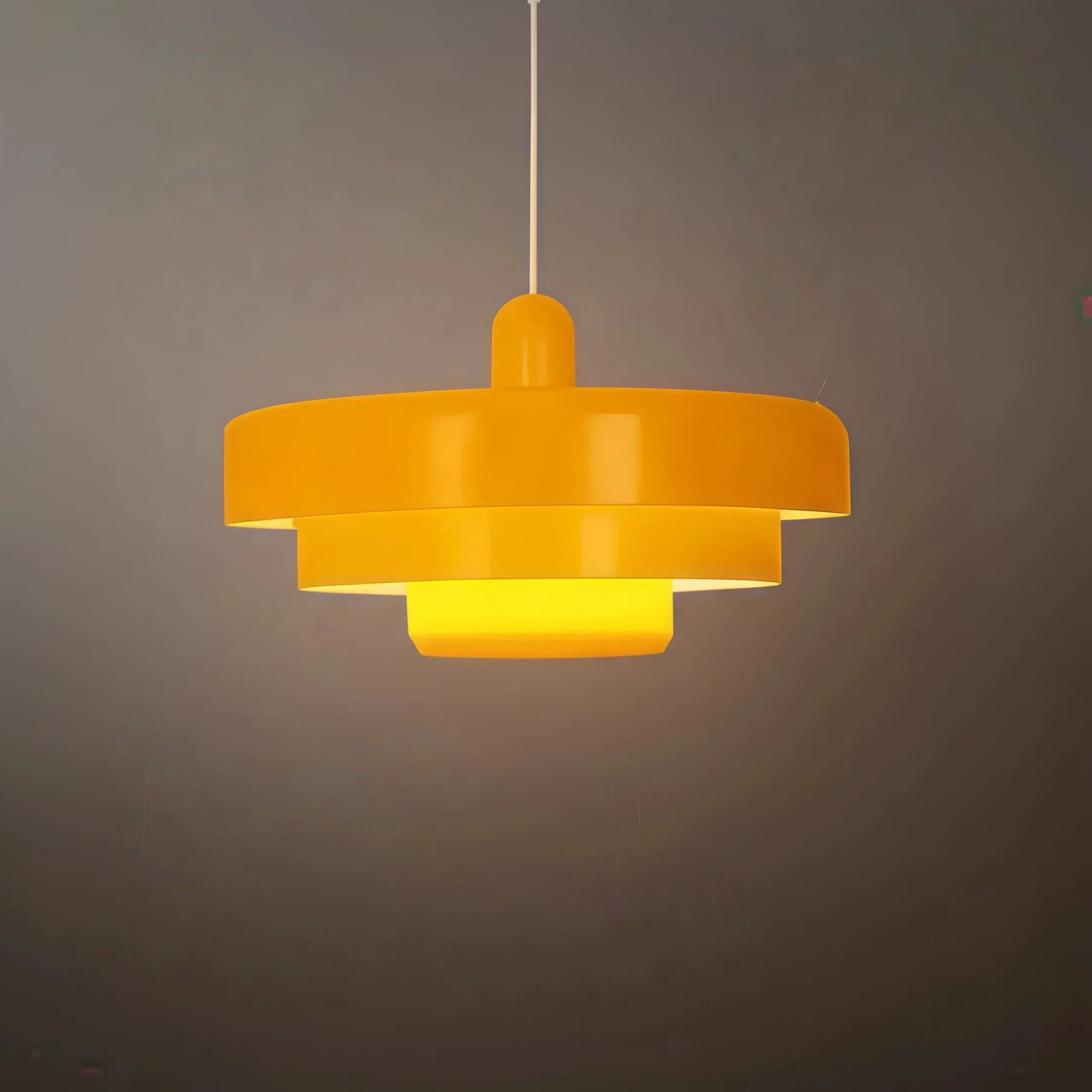 Morandia Nordic LED Pendant Light – Orange/Green/White/Yellow/Pink Metal Kitchen