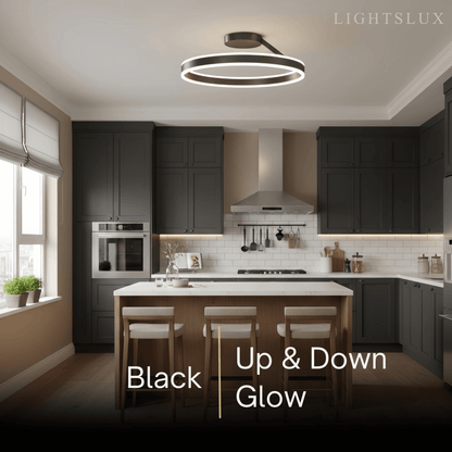 Embrace Modern Circular Flush Mount Ceiling Light