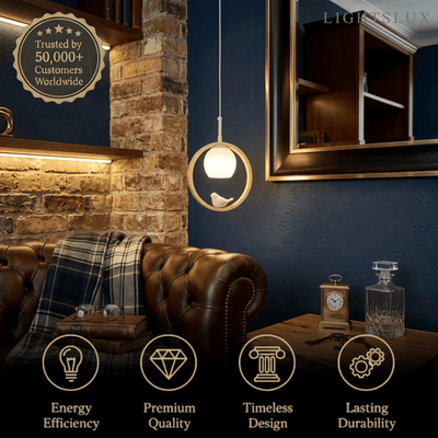 Zenno Modern Wood Pendant Light