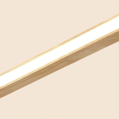 Zenno Minimalist Wooden Pendant Light