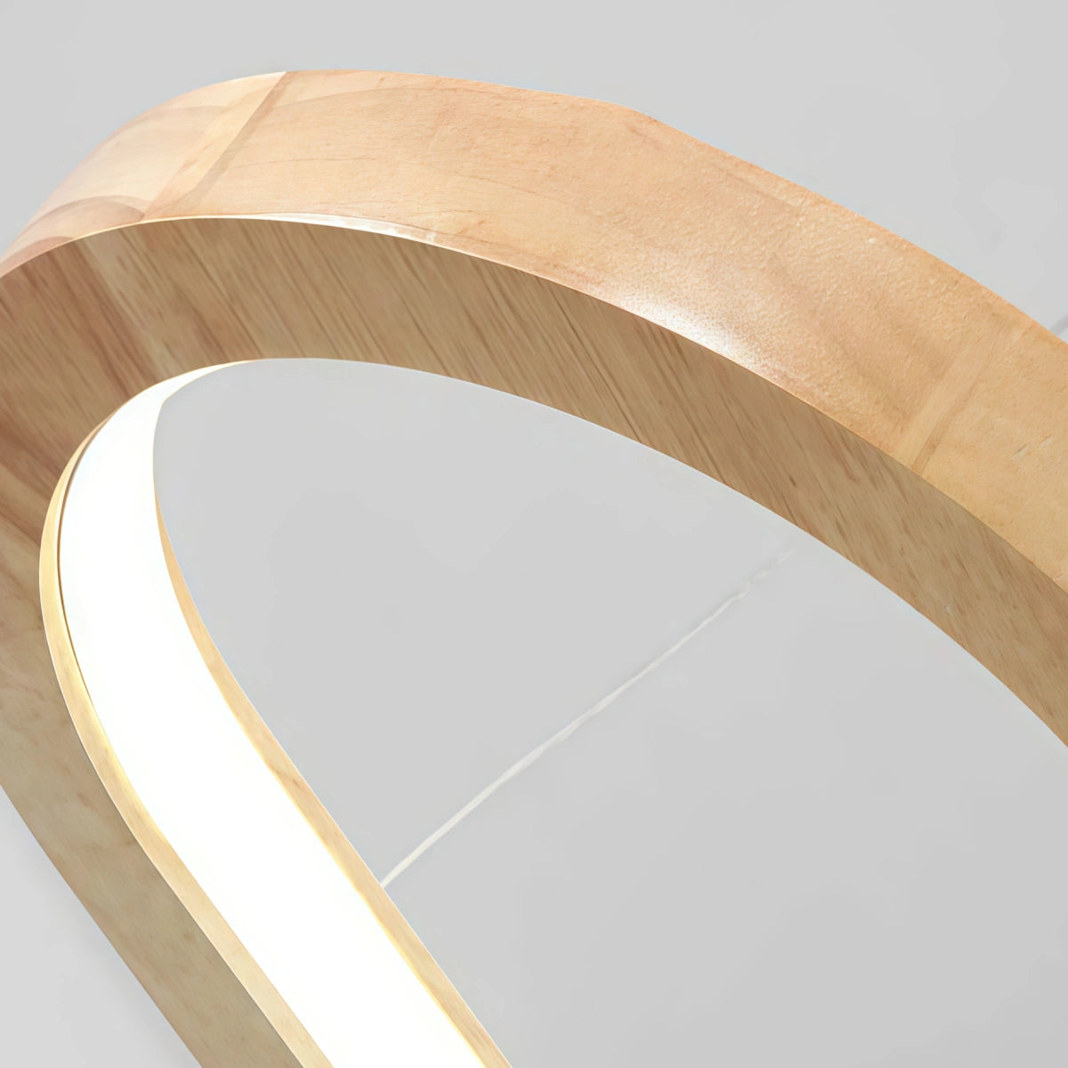 Zenno Minimalist Wooden Pendant Light