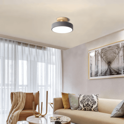 Ceiling Light Wood Acrylic Bedroom