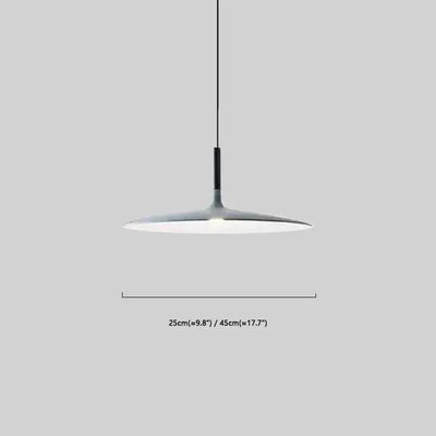 Morandia Industrial Flying Saucer Pendant Light Dining Room