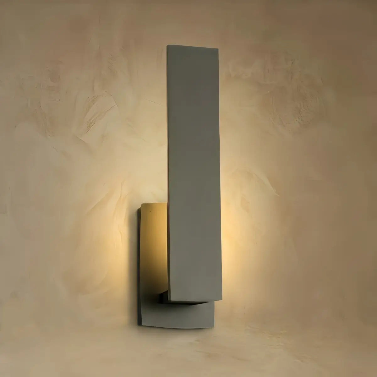 Arcato minimalist Wall Lamp--Aluminum Black for Swimming Pool