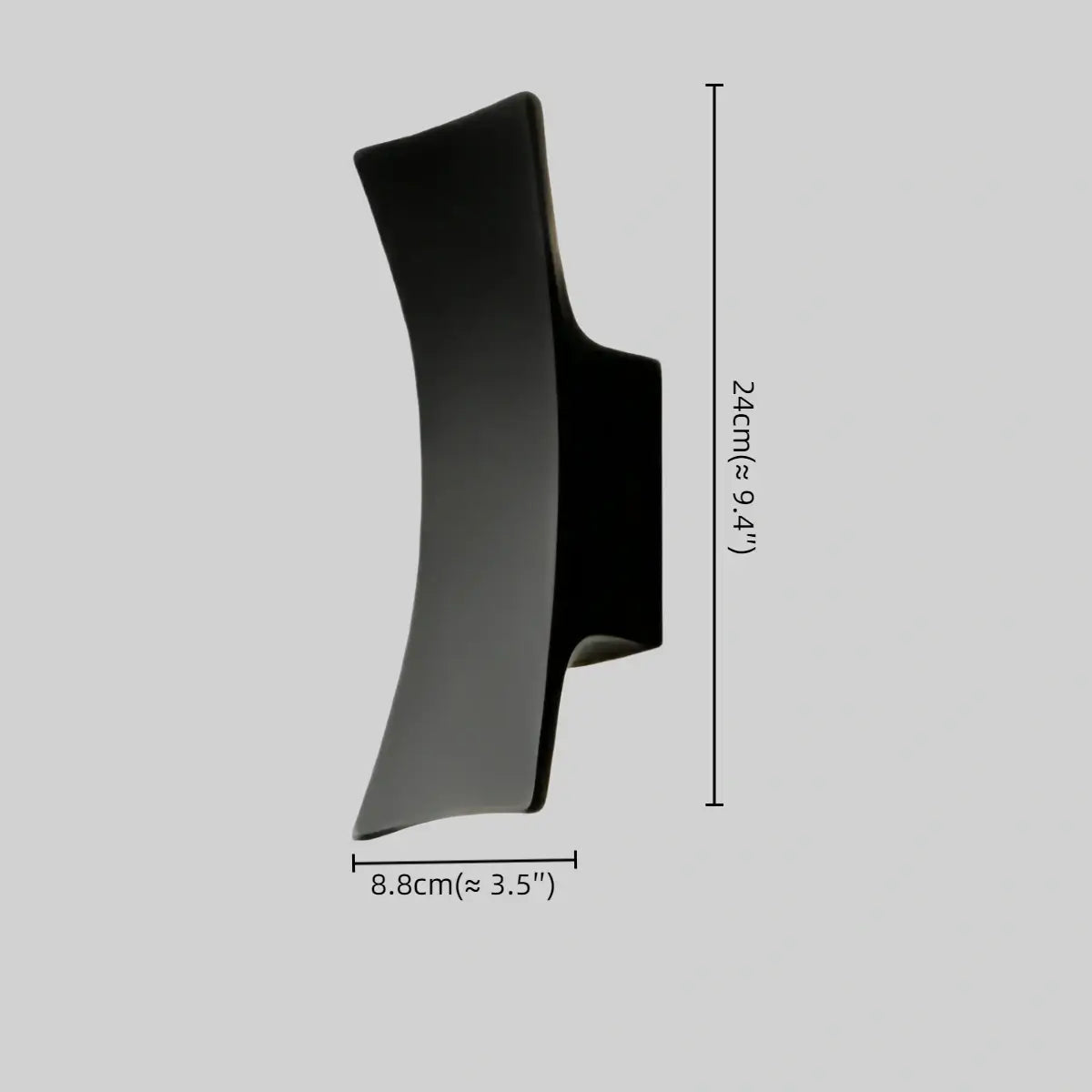 Arcato Minimalist Wall Lamp--Aluminum Glass for Yard