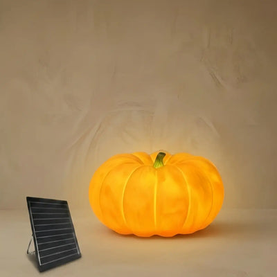 Vivara Farmhouse Pumpkin Floor Lamp--Resin for Outdoor Garden