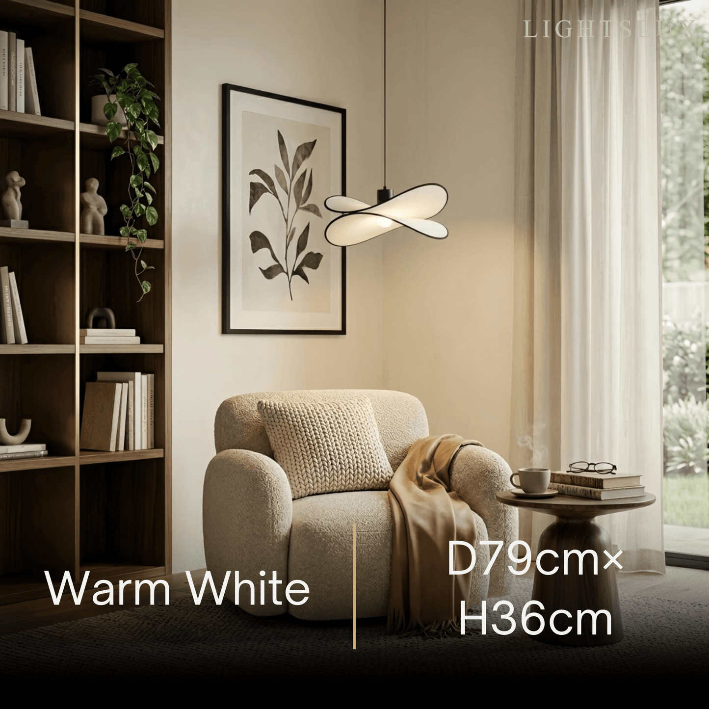 Velora Scandinavian Flow Pendant Light