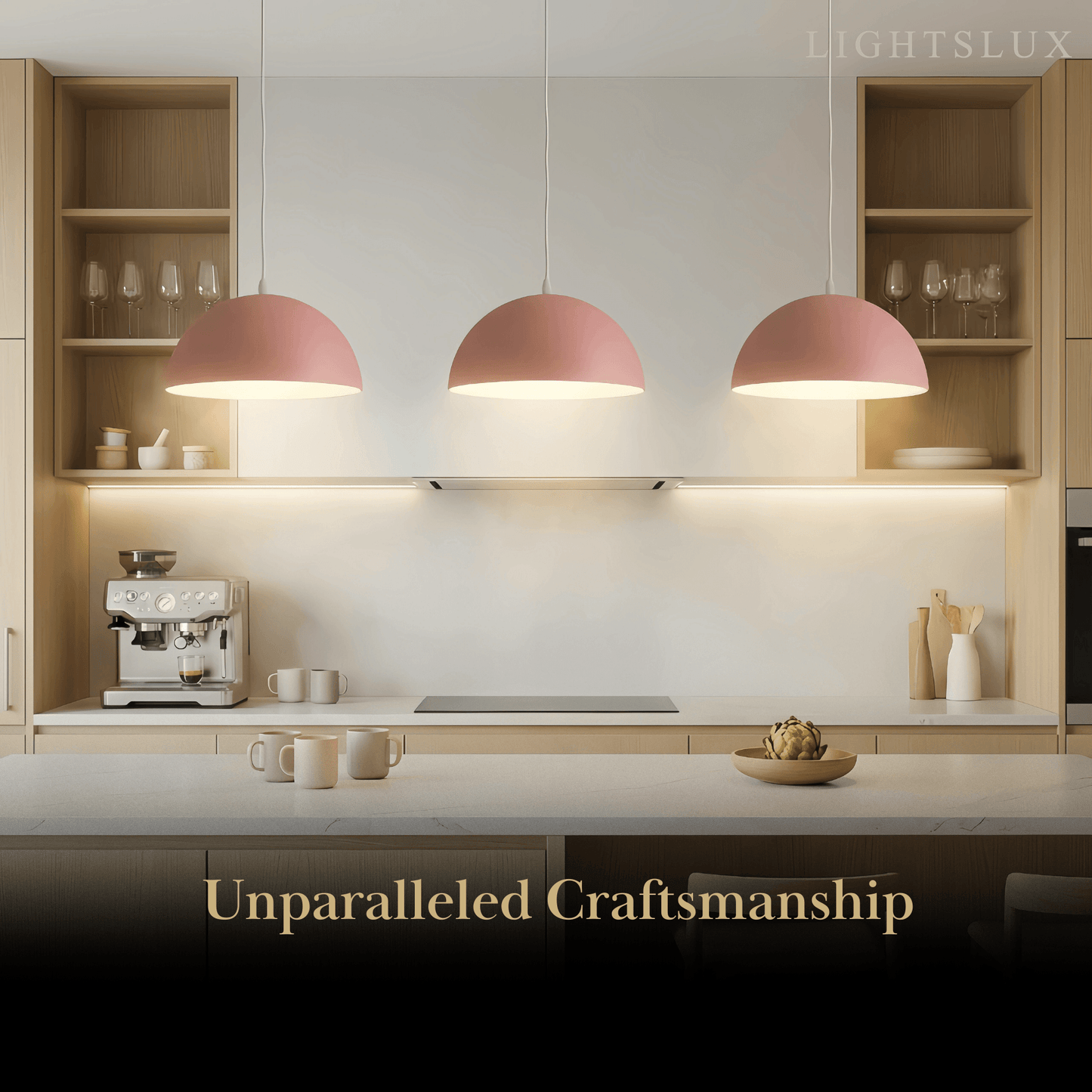 Morandia Minimalist Pendant Light -- Aluminum 