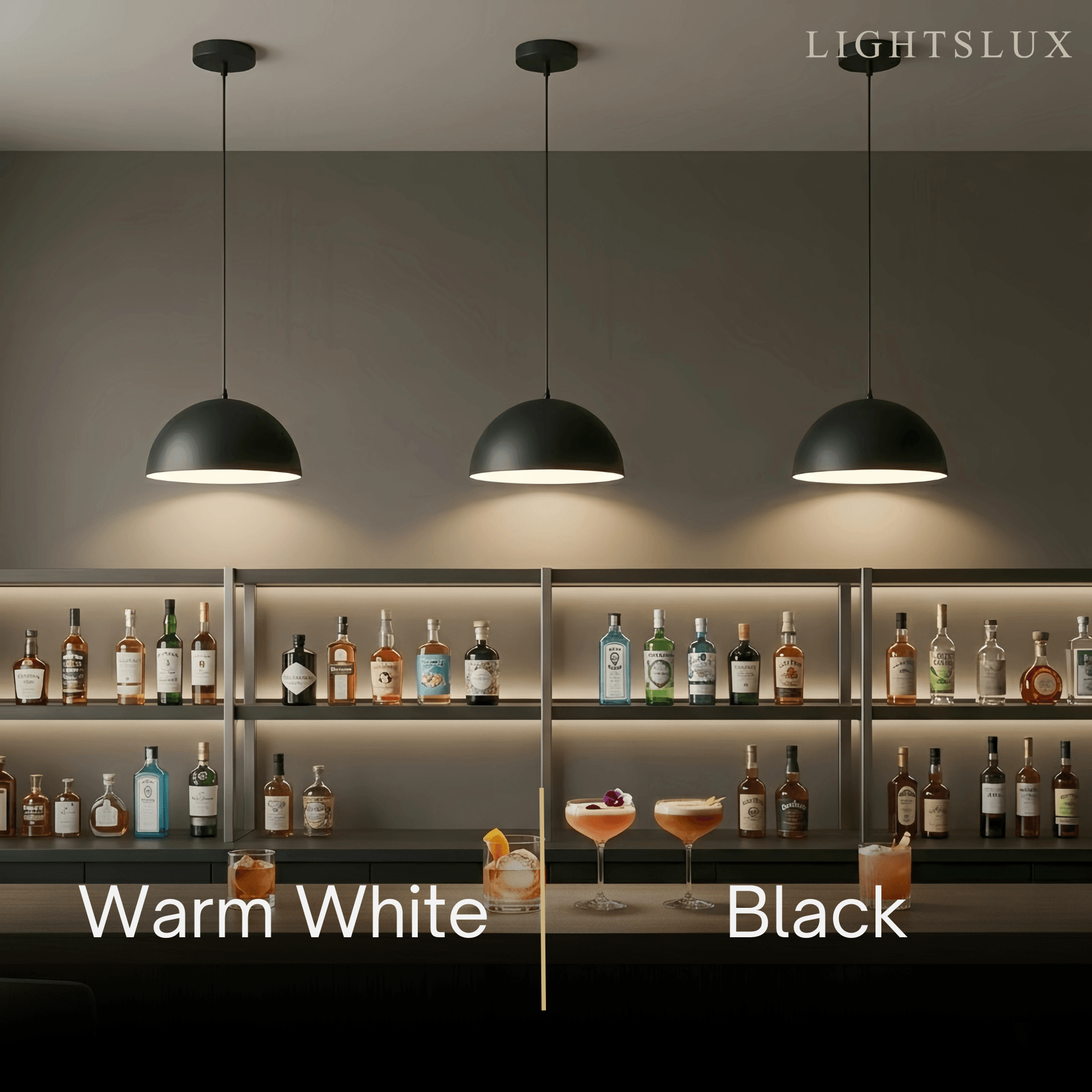 Morandia Minimalist Pendant Light -- Aluminum 
