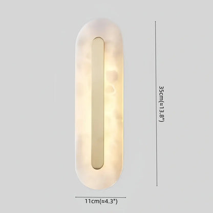 Alba Modern Alabaster Wall Light 