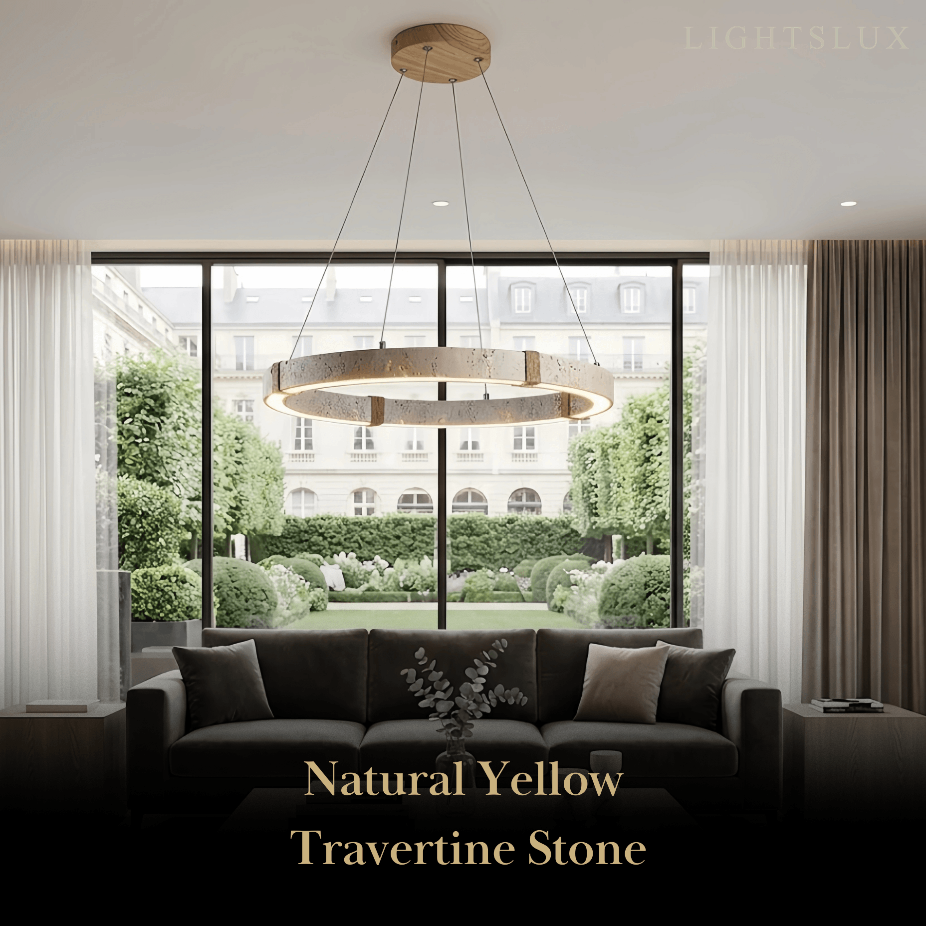 Vivara_Travertine_Chandelier_
