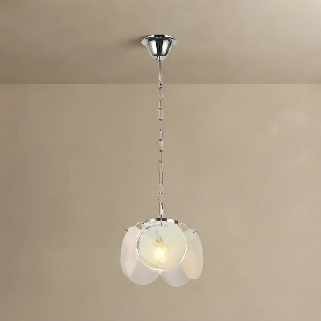 Vetro Modern Pendant Light — Hand-Dyed Glass & Metal with Multi-Color for Dining Room Kitchen Island Entryway