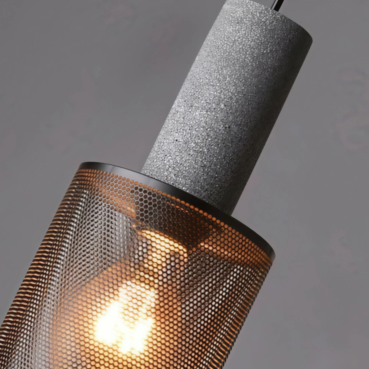 Ferron Industrial Cement Pendant Light