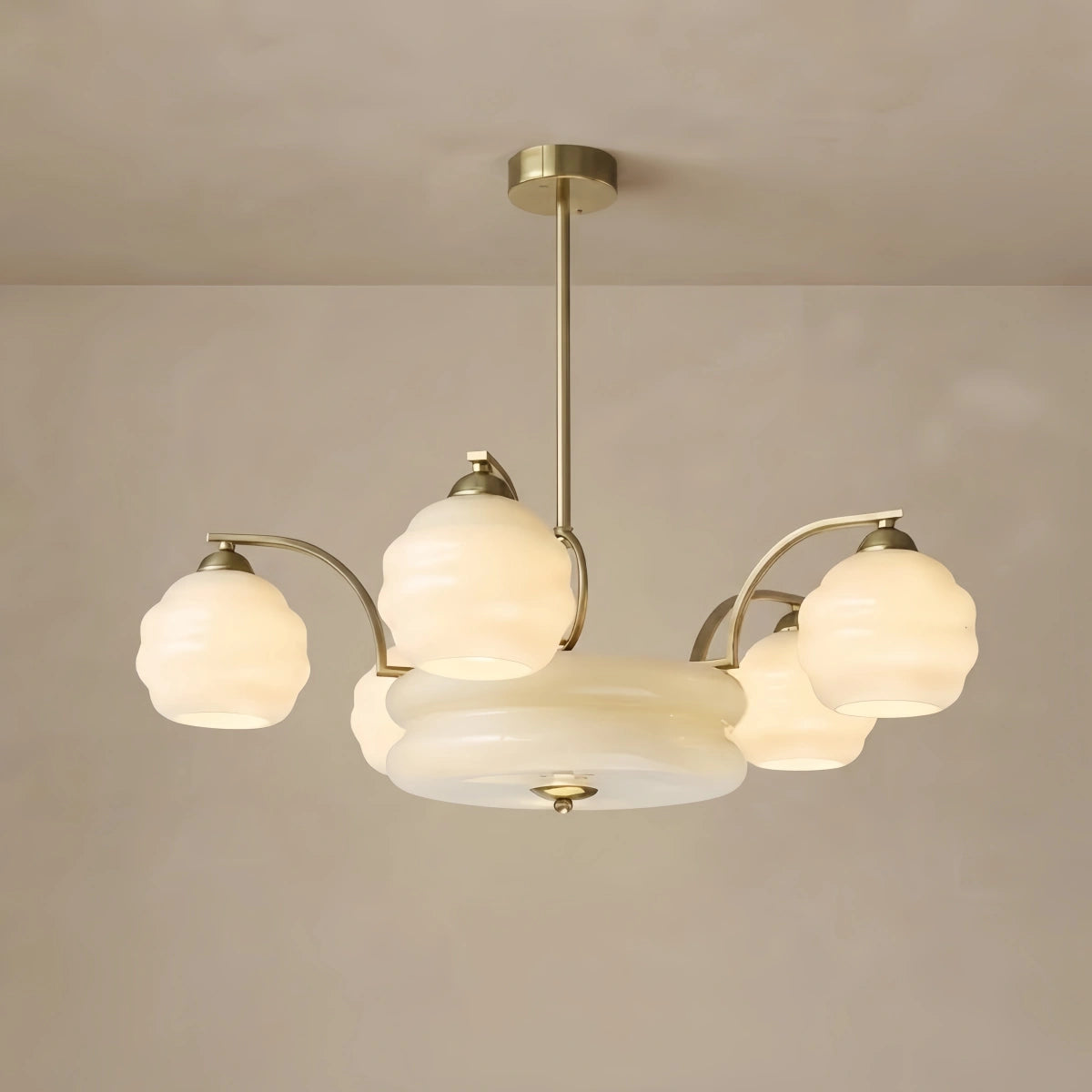 Chandelier — Gold/Chrome for Living Room/Bedroom