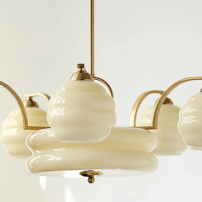 Vetro Vintage Glass Chandelier
