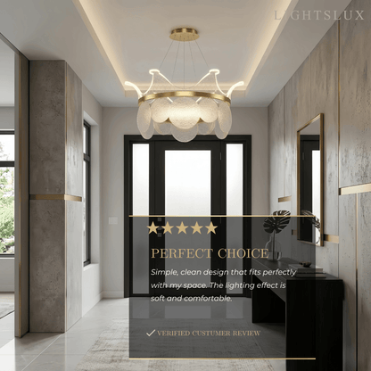 Modern Gold  Chandelier 
