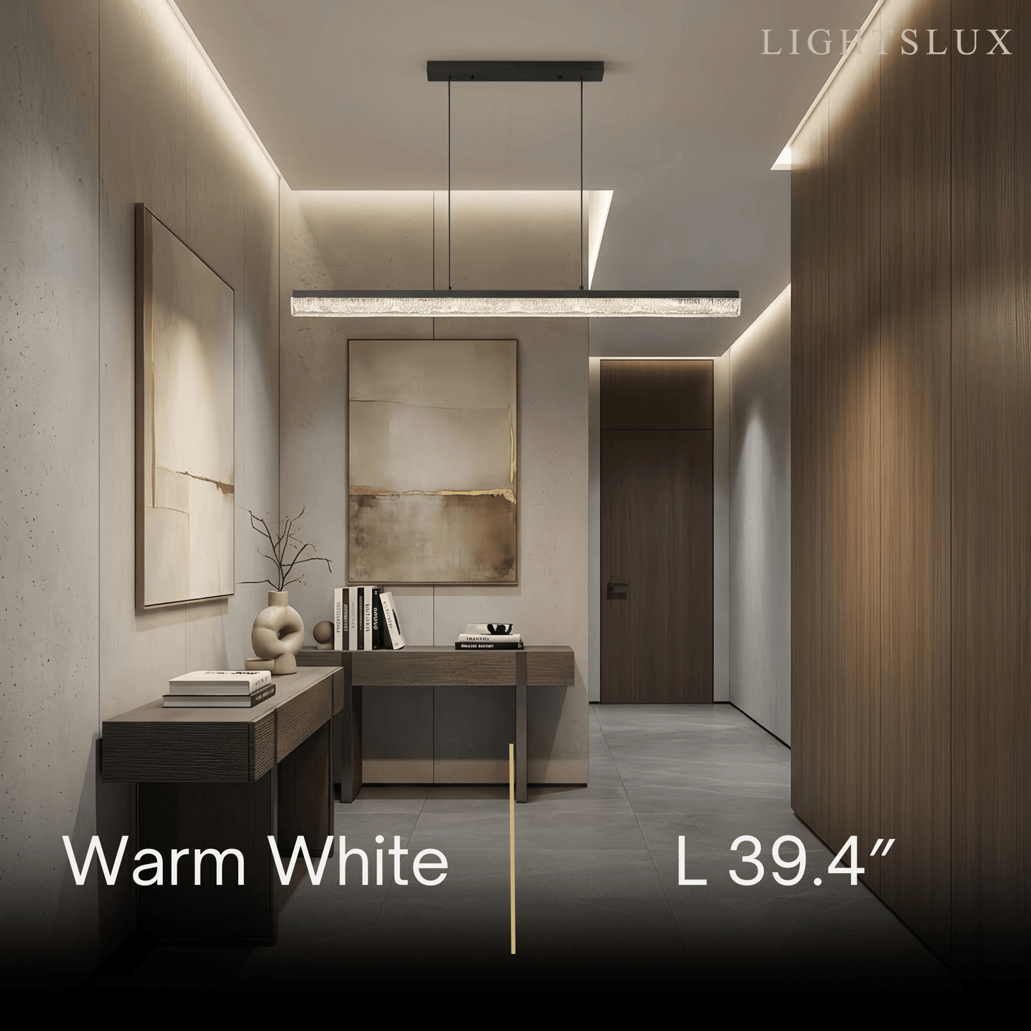 Vivara Minimalist Linear Pendant Light 