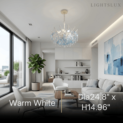 Velora Elegant Crystal Chandelier 