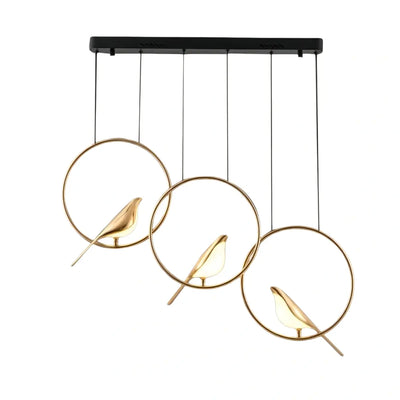 Vivara Nordic Magpie Bird Chandelier 