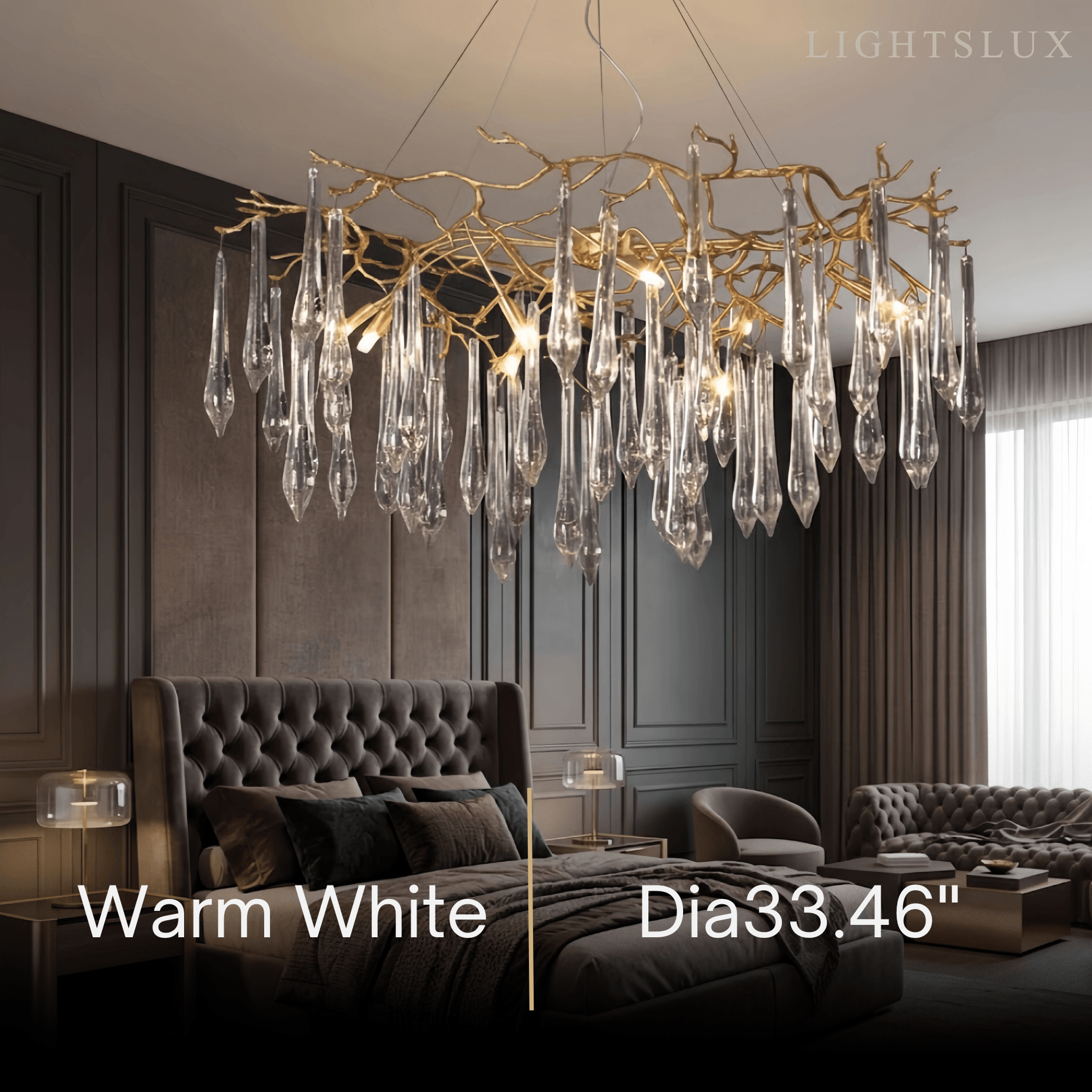 Excelis Elegant Branch Chandelier