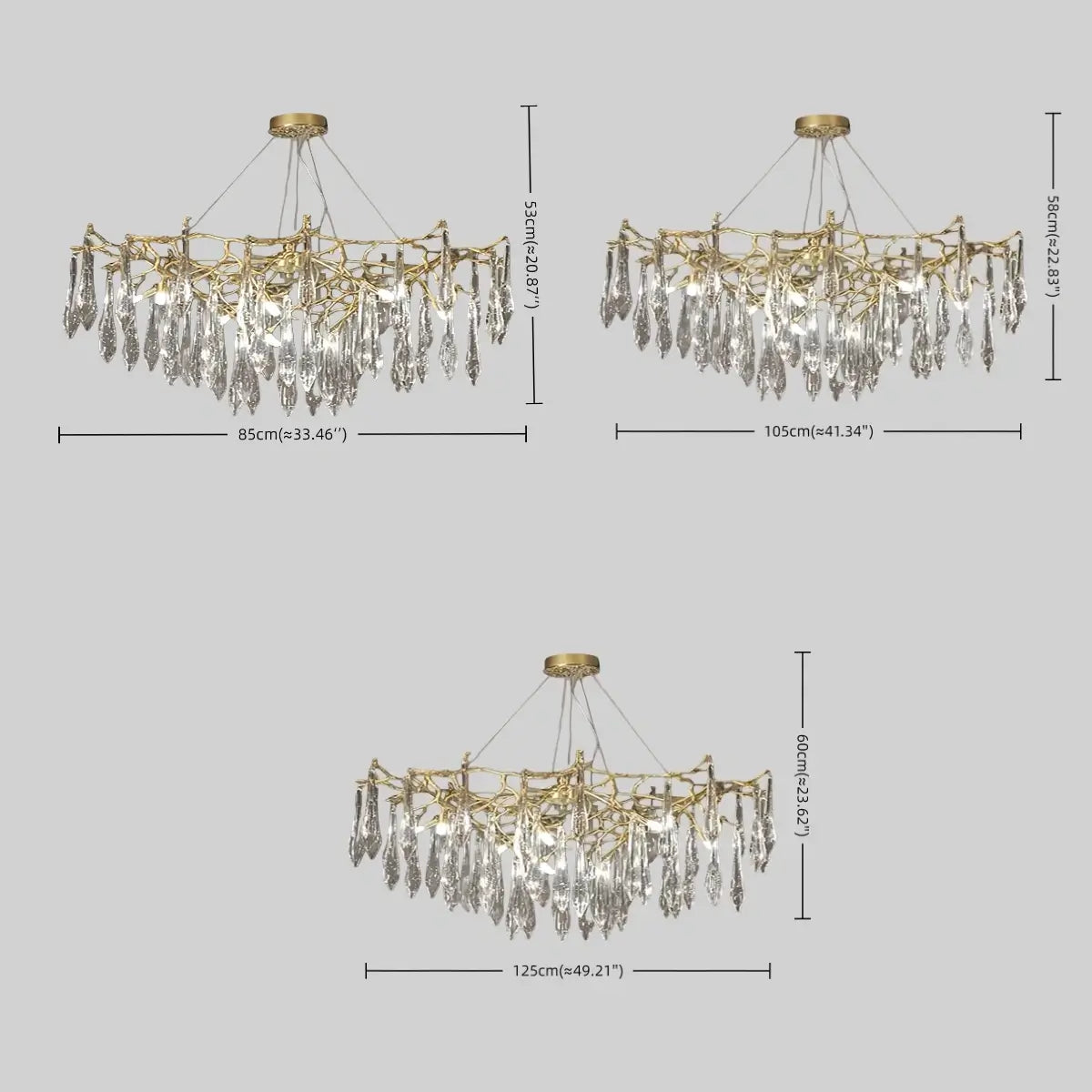 Excelis Elegant Branch Chandelier