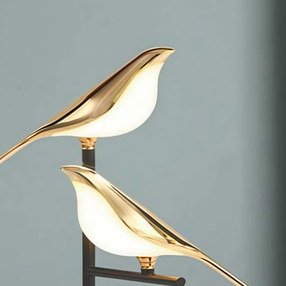 Velora Modern Acrylic Bird Table Lamp