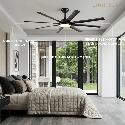 Vivara Minimalist Ceiling Fan Light 