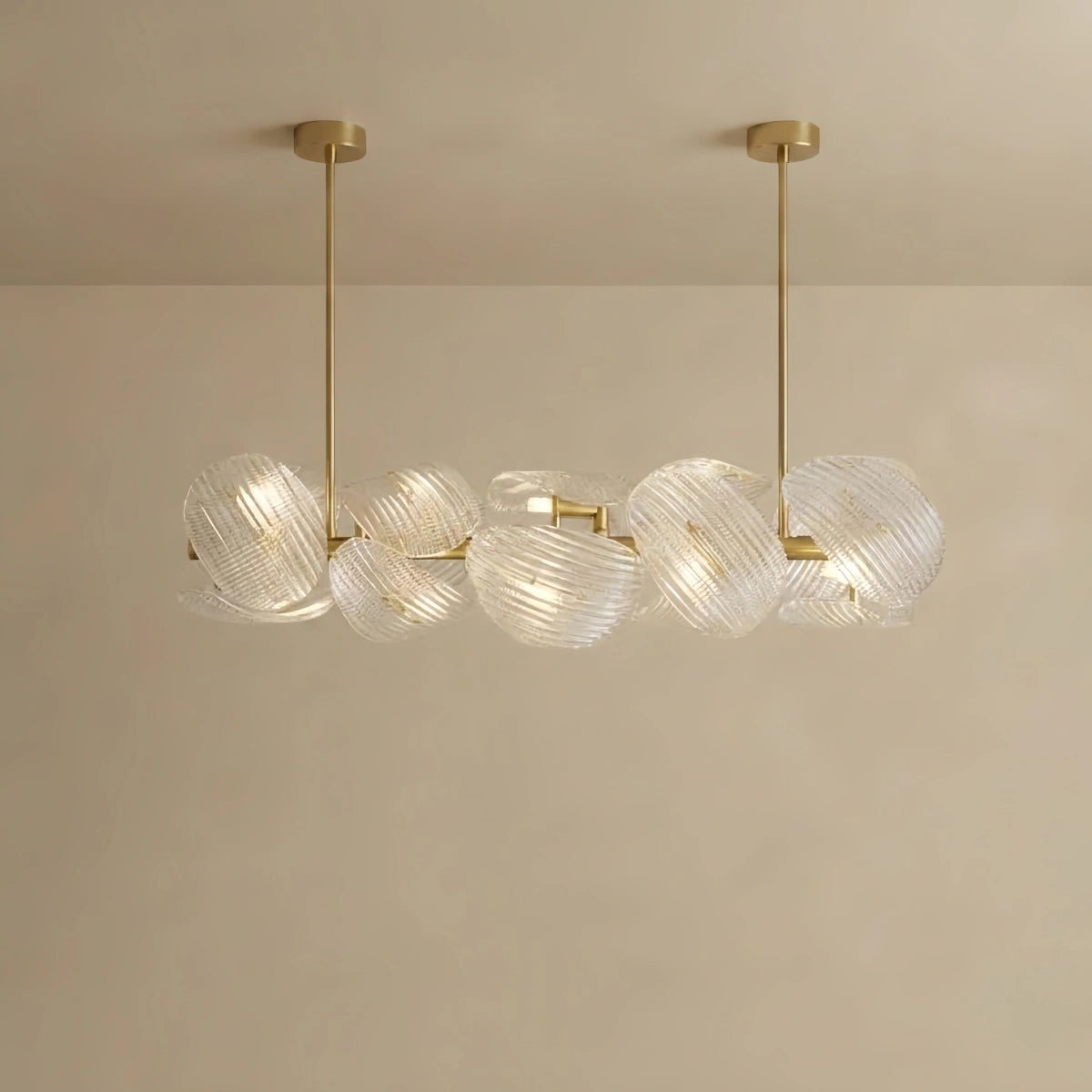 Chandelier -- Round or Linear for Bedroom Dining Room