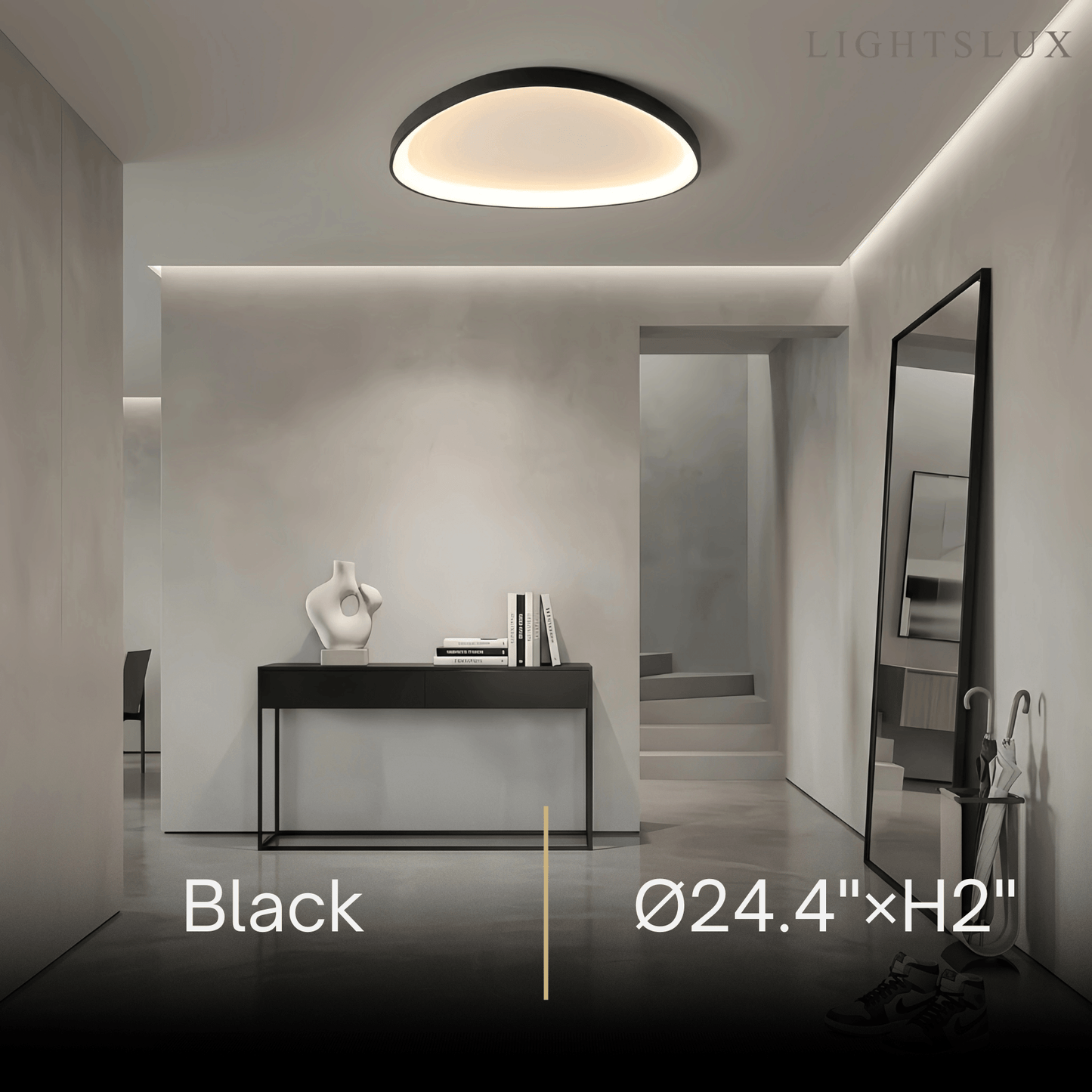 Vivara Minimalist Low Profile Ceiling Light
