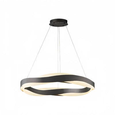 Velora Modern Wave Circular Pendant Light