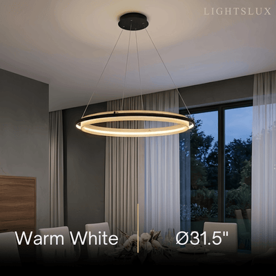 Vivara Post-Modern Ring Pendant Light