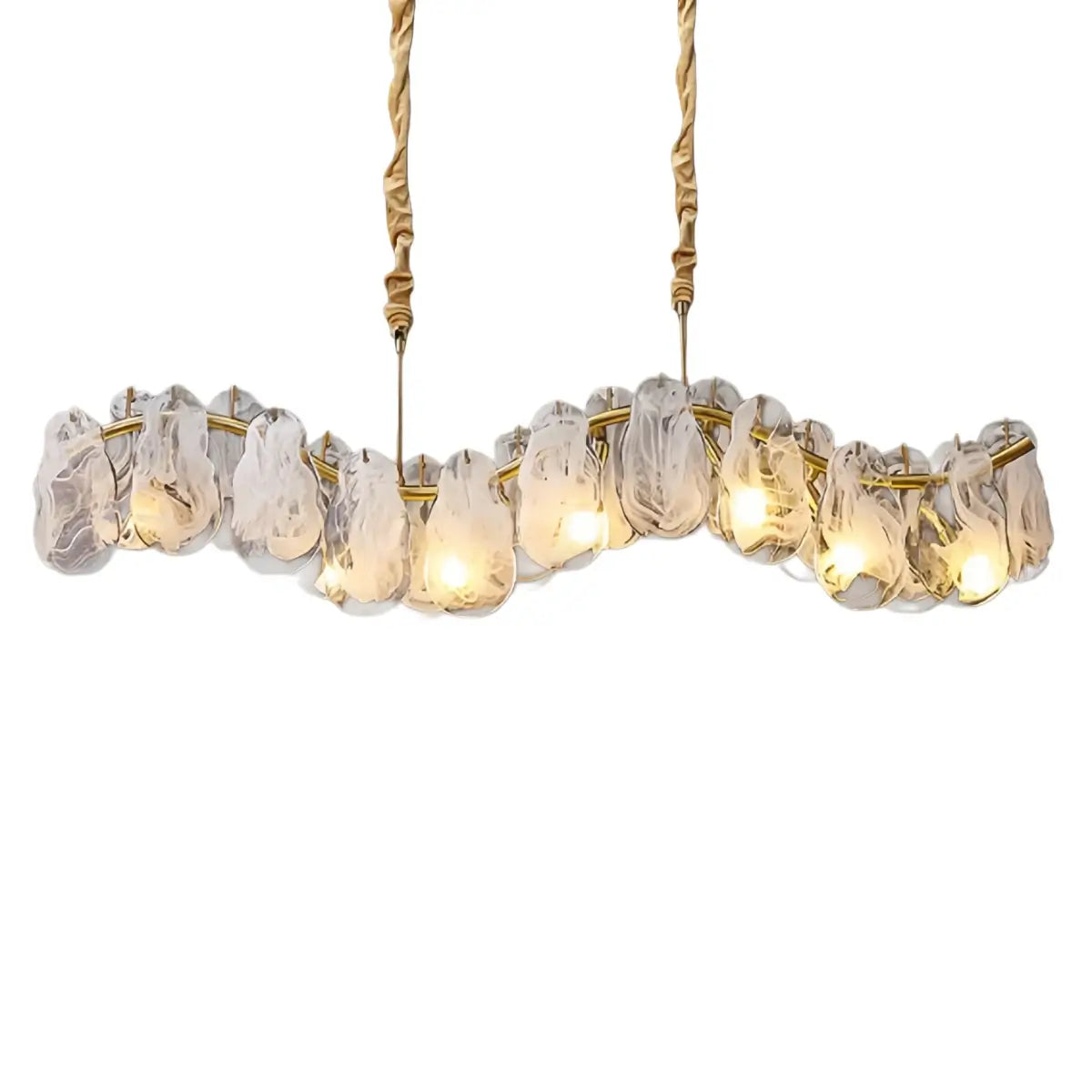 Velora_Elegant_Cloud_Glass_Linear_Chandelier