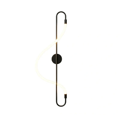 Arcato Artistic Musical Note Wall Lamp – Gold